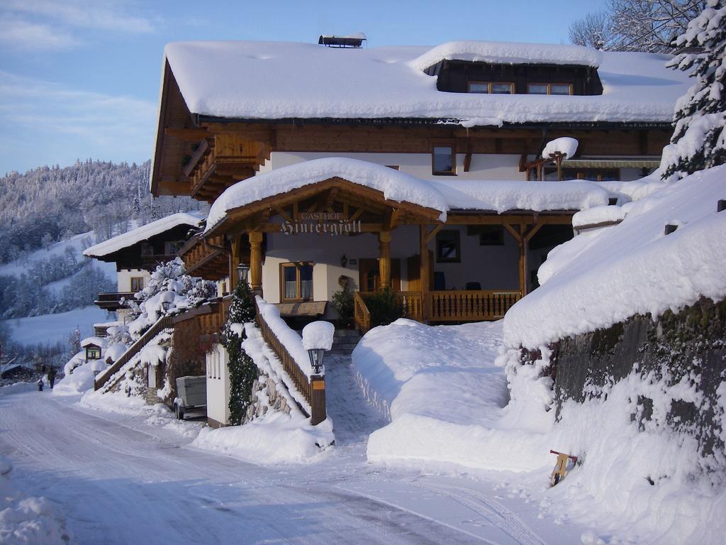 Berggasthof Hintergfoell Unken Εξωτερικό φωτογραφία